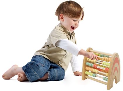 BABU Dřevěné Edukativní počítadlo