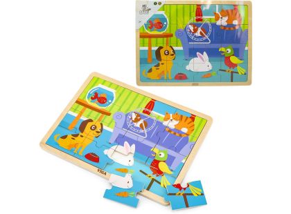 Babu Puzzle mazlíčci