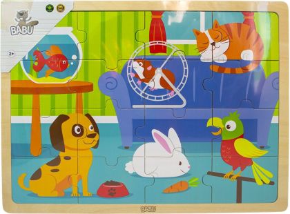 Babu Puzzle mazlíčci