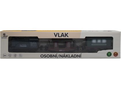 BABU vláčky - Parní osobní lokomotiva s vagóny na baterie