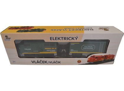 Babu vláčky Elektrický vláček zelený set 2 ks