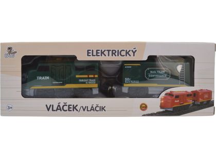 Babu vláčky Elektrický vláček zelený set 2 ks