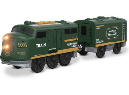 Babu vláčky Elektrický vláček zelený set 2 ks