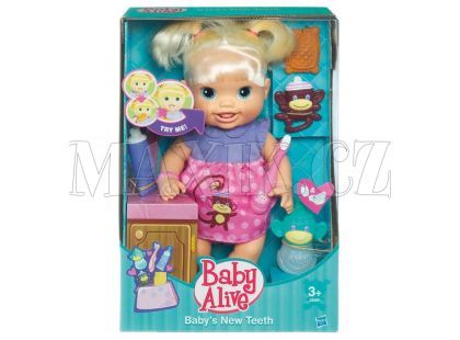 Baby Alive Panenka s rostoucími zoubky Hasbro