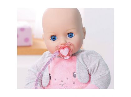 Baby Annabell Dudlík s klipem Růžový