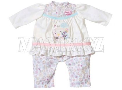 Baby Annabell Dupačky 791158 - bílé nohavice s obrázky