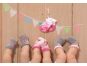 Baby Annabell Ponožky 2ks - Šedivé se srdíčky 2