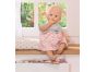 Baby Annabell Šaty se vzorem - Modrá mašle 2