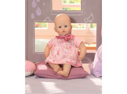 Baby Annabell Šaty se vzorem - Růžová mašle