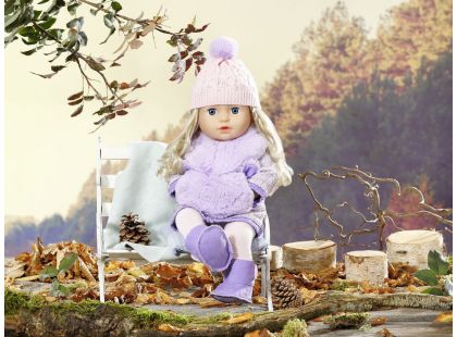 Baby Annabell Zimní souprava s kožíškem 43 cm