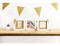 Baby Art Gold Dipped Frame Double White 3