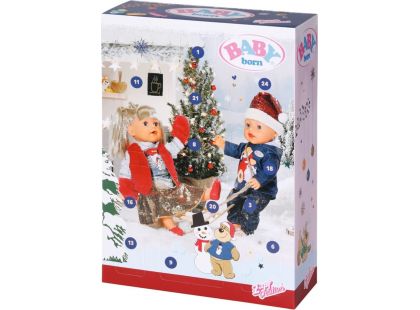 BABY born Adventní kalendář 2022  - Poškozený obal