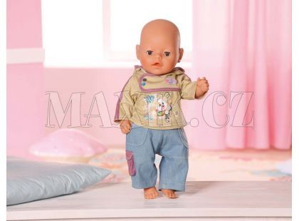 Baby Born Džínové oblečení pro chlapečka 817629 - Pejsek