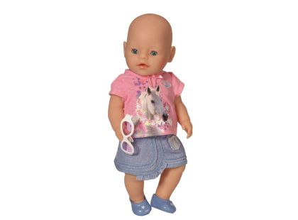 Baby Born Džínová kolekce - Růžové tričko