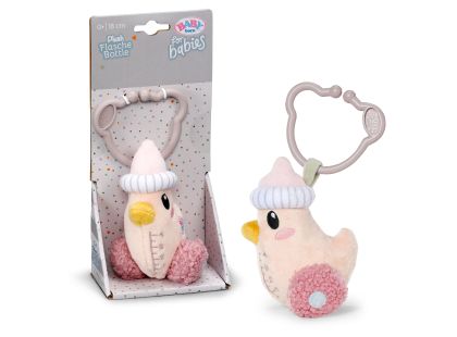 BABY born for babies Plyšová lahvička