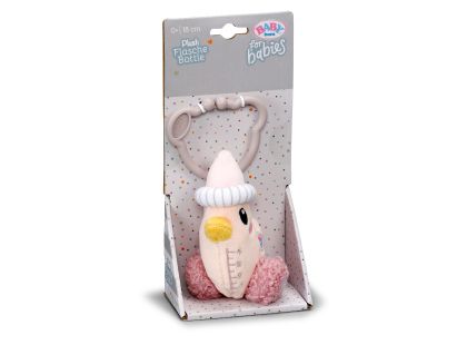 BABY born for babies Plyšová lahvička