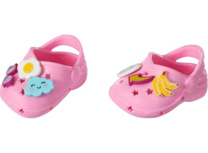BABY born Gumové sandálky 43 cm růžové