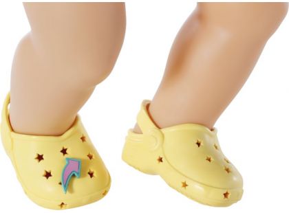 BABY born Gumové sandálky, 4 druhy, 43 cm žluté