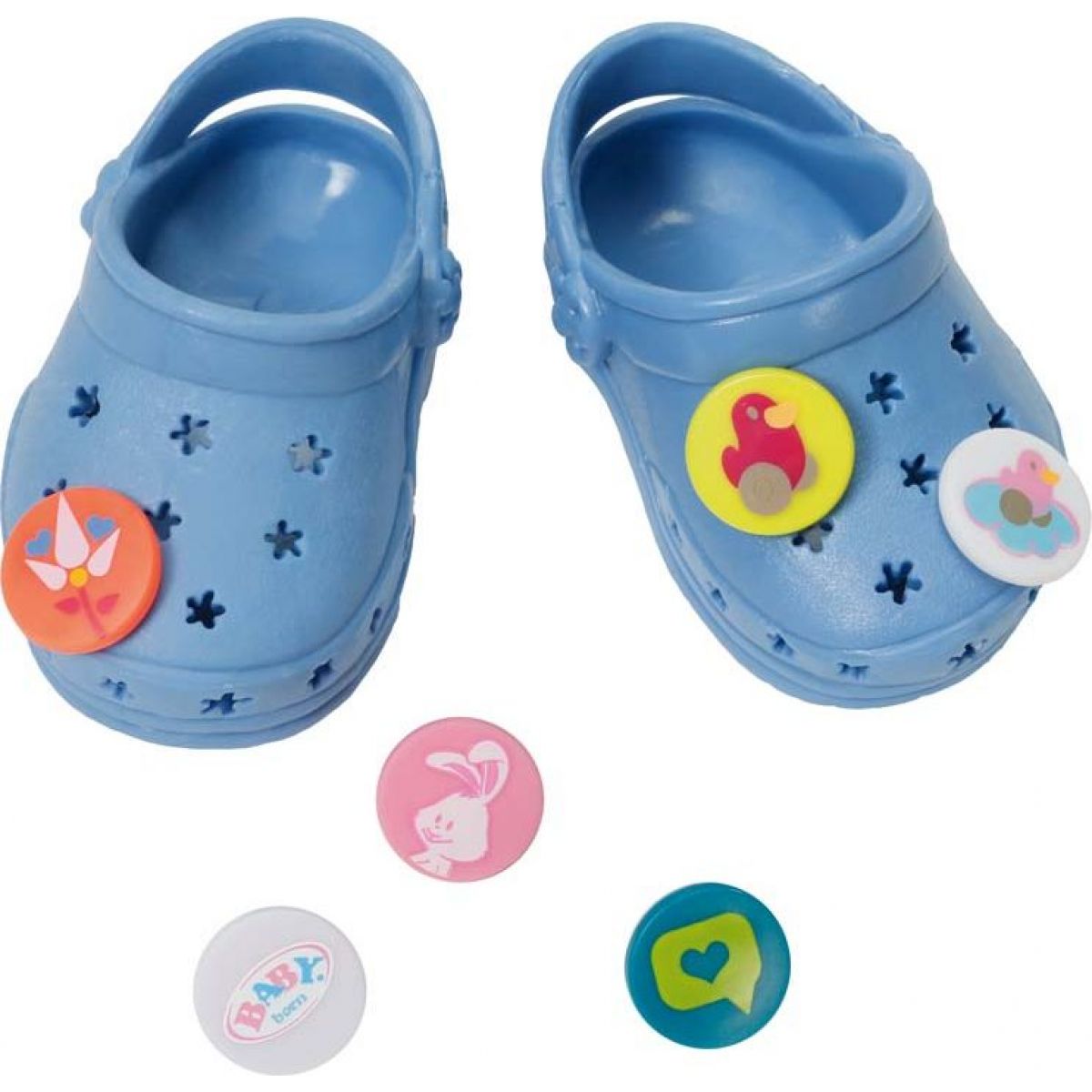Baby Born Gumové sandály - Modrá