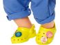 Baby Born Gumové sandály - Žlutozelená 2