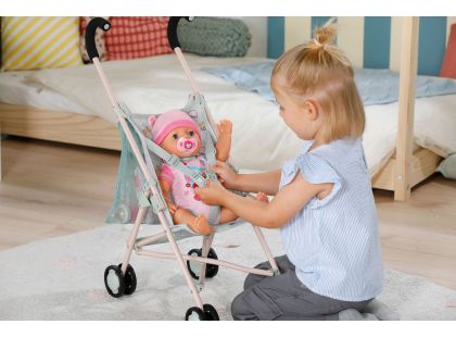 BABY born Kočárek hole se síťkou - džungle