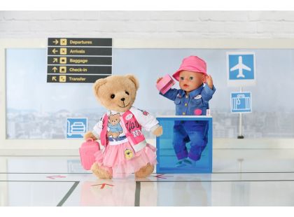 Baby Born Oblečení na cesty 43 cm pro panenky