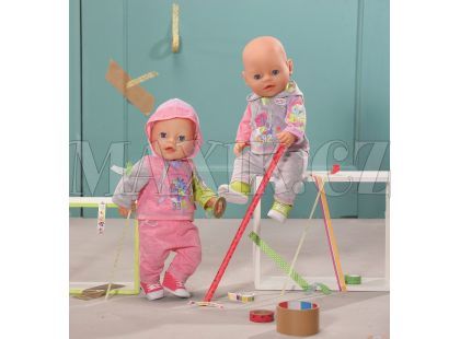 Baby Born Oblečení na jogging - Růžová - Poškozený obal