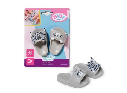 BABY born Pantofle se vzory 3 druhy 43 cm