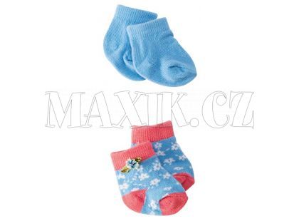 Baby Born Ponožky 2 páry 801611 - Modrá