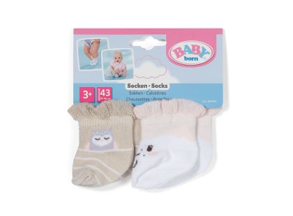 Baby Born Ponožky ovečka 2 páry 43 cm