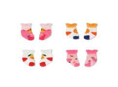 Baby Born Ponožky se vzory (2 páry) 2 druhy 43 cm