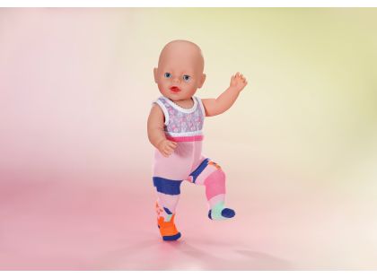 BABY born Punčocháče a ponožky se vzory 2 druhy 43 cm