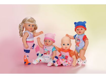 BABY born Punčocháče a ponožky se vzory 2 druhy 43 cm