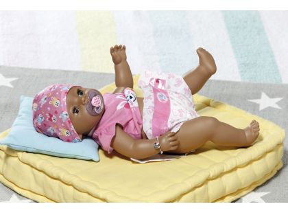 BABY born s kouzelným dudlíkem černoška, 43 cm - Poškozený obal