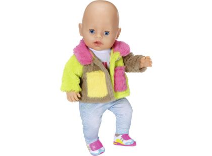 Baby Born Souprava s barevným kabátem Deluxe 43 cm