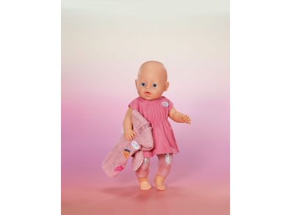 BABY born Souprava s kabátkem a šatičkami 43 cm zajíček