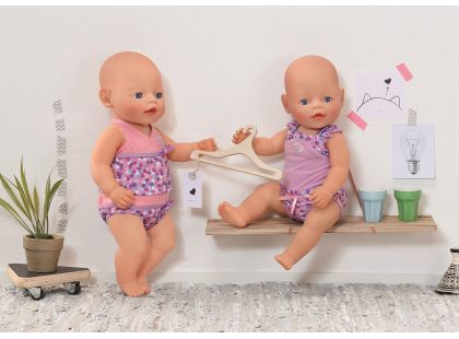 Baby Born Spodní prádlo na ramínku - Růžovo-fialová