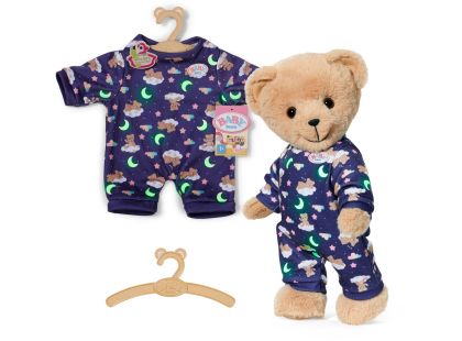 BABY born Teddy ve svítícím pyžamku