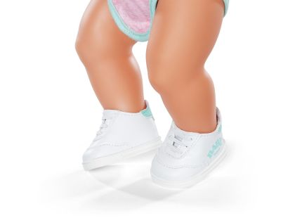 BABY born Tenisky 43 cm bílomodré