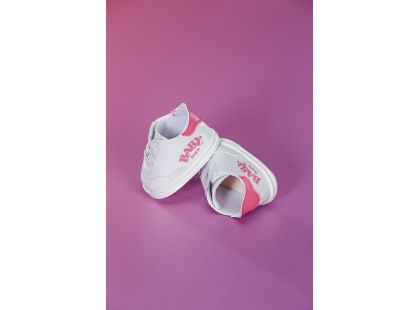 BABY born Tenisky 43 cm bílorůžové
