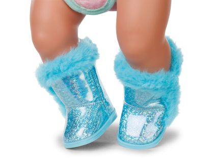 BABY born Třpytivé boty 43 cm modré