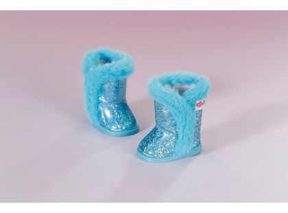 BABY born Třpytivé boty 43 cm modré