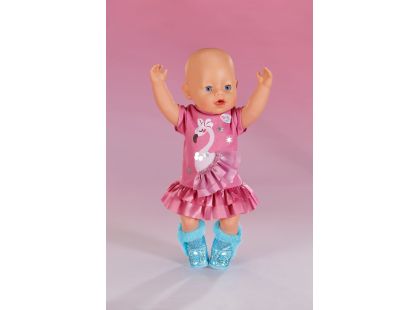 BABY born Třpytivé boty 43 cm modré