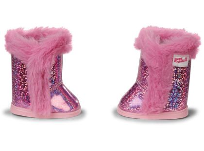 BABY born Třpytivé boty 43 cm růžové