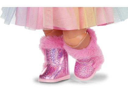 BABY born Třpytivé boty 43 cm růžové