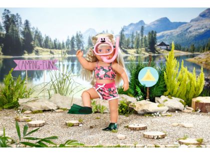 Baby Born Víkendová souprava na šnorchlování Deluxe 43 cm