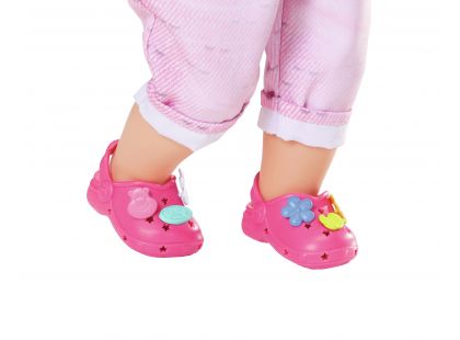 BABY born® Gumové sandálky Tmavě růžové