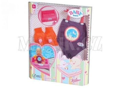 Baby Born® Souprava s nafukovacím bazénkem