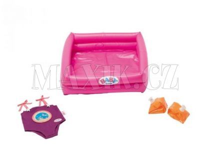 Baby Born® Souprava s nafukovacím bazénkem