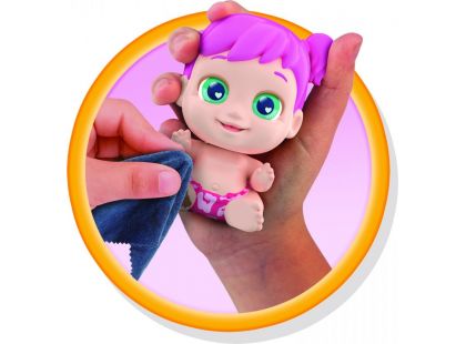 Baby Buppies miminko Holka růžové vlasy koupání